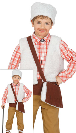 Strój Kostium PASTERZ Pastuszek Wędrowiec 3-4 lata