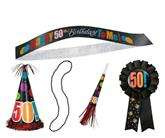 Zestaw dekoracyjny na 50 urodziny, 1 kpl.