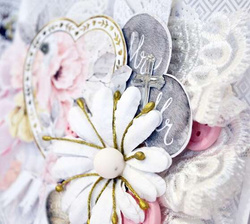 Drewniane Guziki Pastelowe Kolorowe Mix 30szt.