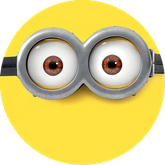 Opłatek tortowy 29 cm, Minionki 1 szt.