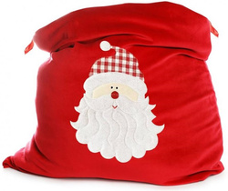 Worek na Prezenty Święty Mikołaj, 50x70 cm