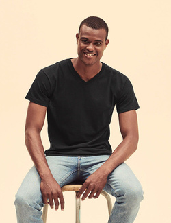 Koszulka T-shirt męski CZARNA Bawełniany, XXL