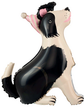 Balon foliowy Stojący Pies Border Collie 76x92cm