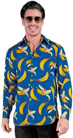 Koszula z Długim Rękawem BANANY Aloha UV XXL