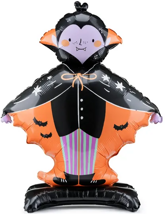 Stojący balon foliowy Dracula, 64x81cm