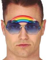 Okulary TĘCZA Tęczowe Chmurki LGBT