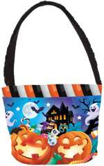 Torba na Cukierki DYNIE Nawiedzony Dom Halloween