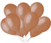 Balony G90 pastel 10" - kawowe 76/ 10 szt.