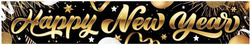 BANER Materiałowy HAPPY NEW YEAR 290x50cm