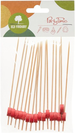 Szpilki Wykałaczki do Koreczków Czerwone Serca x16