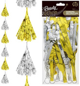 Dekoracja Pionowa FRĘDZELKI Złoto-Srebrne 180cm