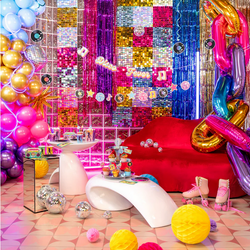 Girlanda Baner Retro Disco Lata 80 Party 150cm