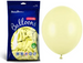 Balony Pastelowe Żółte Urodziny 12cm 100szt.