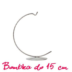 Stojak do bombek 150 mm, srebrny 1 szt.