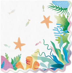 Serwetki OCEAN Morski Podwodny Świat 33x33cm 10szt