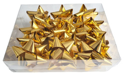 Rozety przyklejane 11 cm, złote 15 szt. 1 op.