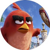 Opłatek tortowy 20 cm, Angry Birds Movie 1 szt.