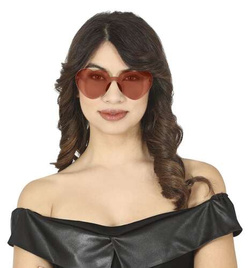 Okulary Serduszka Serca Czerwone Walentynki Bal