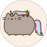 Opłatek tortowy 14 cm, Pusheen Puszin 1 szt.