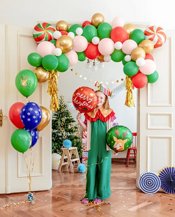 Girlanda balonowa - Cukierki, mix, 170x155 cm