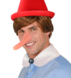 Długi Sztuczny NOS Kłamczucha Kłamcy PINOKIO