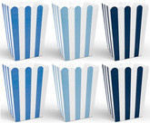 Pudełka na popcorn, 7,5x7,5 x12,5 cm, 6 szt.