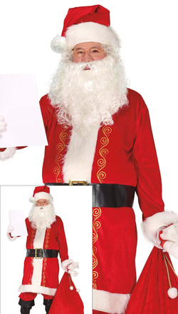 Strój Kostium ŚWIĘTY MIKOŁAJ Gwiazdor, L