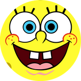 Opłatek tortowy 20 cm, SpongeBob 1 szt.