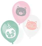 Balony lateksowe Hello Pets 22,8 cm 6 szt.