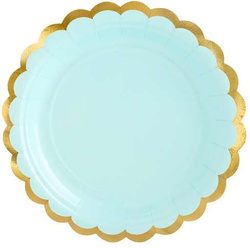 Talerzyki, miętowy, 18 cm
