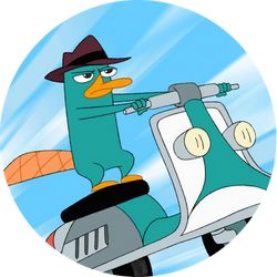 Opłatek tortowy 29 cm, Fineasz i Ferb 1 szt.