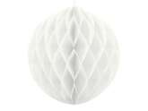 Kula Bibułowa Biały 40 cm, 1 szt.