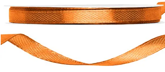 Tasiemka satynowa, rdzawy, 6mm/25m