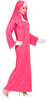 Kostium Strój Różowa ZAKONNICA Habit Karnawał, XS