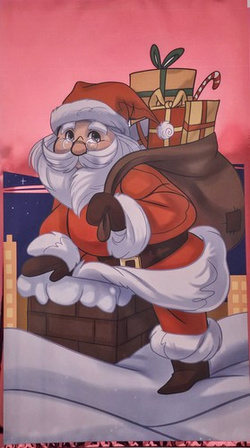 Woreczki Foliowe XMAS Metal Nadruk - Kolor 20x35cm