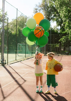Balon foliowy Piłka do koszykówki, 35x35 cm