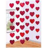 Dekoracja pionowa "Serca" 2 m, 6 szt., 1 op.