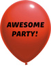 Balony pastelowe Awesome Party! 14 cali, 1 szt.