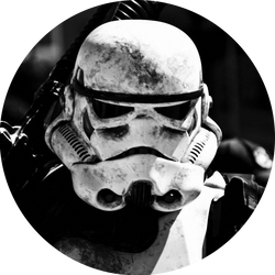 Opłatek tortowy 14 cm, Star Wars 1 szt.