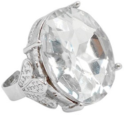 Diamentowy PIERŚCIONEK Pierścień Sygnet Disco