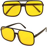 Okulary Przeciwsłoneczne ŻÓŁTE Disco