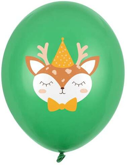 Balony 30 cm, Jelonek, Pastel Emerald Green