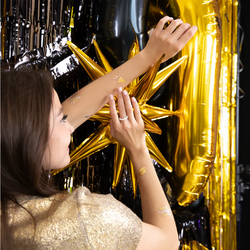 Tatuaże Zmywalne HAPPY NEW YEAR Sylwester Nowy Rok