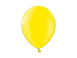 Balony krystaliczne 10 cali, żółte, 100 szt.