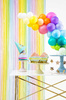 Kurtyna Party, mix, 100x195cm