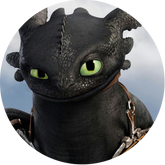 Opłatek tortowy 14 cm, 1 szt. Jak wytresować smoka