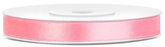 Tasiemka satynowa, j. różowy, 6mm/25m