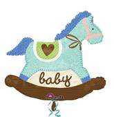 Balon foliowy Konik Baby 74x66cm, 1 szt.