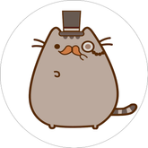 Opłatek tortowy 14 cm, Pusheen Puszin 1 szt.