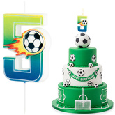 Świeczka Kibica Piłkarska Cyfra 5 PIŁKA NOŻNA